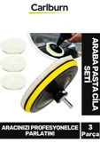 Özel Üretim Pürüzsüz Yüzey Sağlayan Parlatıcı Etkili 3 Yün Keçeli Pasta Cila Başlıklı Araba Seti thumbnail 1