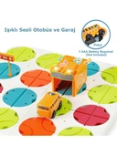 Learning Fun 34 Parça Stem Eğitici Beceri Geliştirici Mantıksal Kendin Yap Yol Inşa Oyunu Puzzle Oyuncak - 4