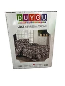 DUYGU LÜKS Pamuklu Çift Kişilik Nevresim TAKIMI - 1