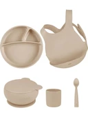 OiOi Blw Beslenme 5'li Set Bubble Beige - 1