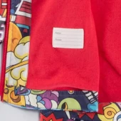 Çok Renkli Su Geçirmez Kapşonlu Fermuarlı Pamuk Astarlı Erkek Kız Bebek Yağmurluk Mont Tulum Çocuk - 8