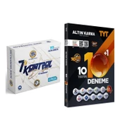 Altın Karma TYT 10 Deneme ve Bilgi Sarmal 7 Kontrol Deneme Seti 2 Kitap - 1
