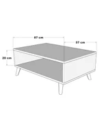 Modern Orta Sehpa - 1