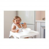 Mycey 360 - Derece Dönen Mama Bebek Kaşığı Mavi - 5