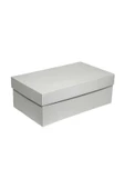 Betax Ayakkabı Kutusu - Beyaz İsimsiz 28x17,5x10cm (10 Adet) - 2