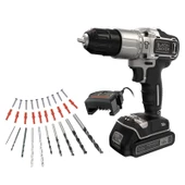 Black&Decker 18V Darbeli Vidalama Elektrikli Matkap - BDCHD18SC1K-QW - 1