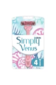 Gillette Venus Simply 3 Blister Bıçak 4'lü - 1