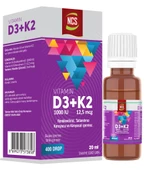 Vitamin D3 1000 Iu K2 12.5 Mcg 20 ML - 1