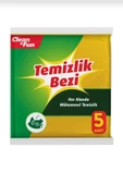 Clean & Fun 5'li Temizlik Bezi - 1
