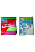 Mr Green Temizlik Bezi Mikrofiber Temizlik Bezi ( 5 Adet) Hediyesi Mikro Fiber Cam Bezi 2'li - 1