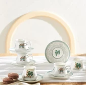 Emsan Taç Mahal 6 Kişilik Kahve Takımı - 1