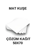 Mat Kuşe Gramajlı Kağıt 35X50 Cm 115 Gr - 50 Adet - 1