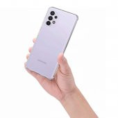 Samsung Galaxy A32 4G A325 Kılıf Kamera Korumalı Silikon Şeffaf Arka Kapak - 2