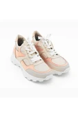 +7,5 cm Boy Uzatan Gizli Topuklu Kadın Spor Ayakkabı Çok Renkli Sneaker - 4