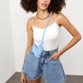 Beyaz Askılı bluz 1YXK2-44867-01 - 2