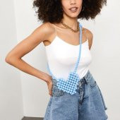 Beyaz Askılı bluz 1YXK2-44867-01 - 5