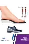 Boy Uzatan Tabanlık 2 cm Ayakkabı Içi Asansör Taban Hava Yastıklı Tam Boy Yükseltici Gizli Tabanlık - 1