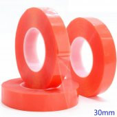 2 adet ÇİFT TARAFLI BANT 30MM 5MT ŞEFFAF - 1