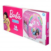 BARBİE KARTON OYUN EVİ BÜYÜK 16 PARÇA - 3