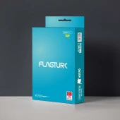 Türk bayrağı 60x90 cm- Alpaka Kumaş - 100 Adet thumbnail 4