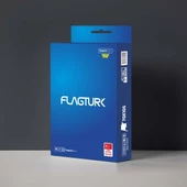 Türk bayrağı 70x105 cm- Alpaka Kumaş - 5 adet thumbnail 4