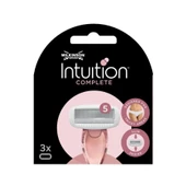Wilkinson Sword Intuition Complete Kadın Tıraş Bıçağı Kartuşu | 5 Bıçaklı 3 Yedek Kartuş - 1