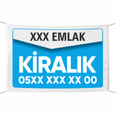 KİRALIK Afiş - Pankart 100x150 cm - 1