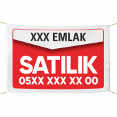 SATILIK Afiş -Pankart  100x150 cm - 1