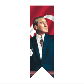 Atatürk Posteri Kırlangıç-1-    100*300 cm - 1
