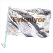 Gelin & Damat Evleniyor 30x45 cm - 30 adet - 1