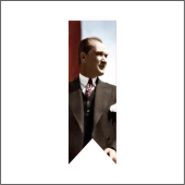 Atatürk Posteri Kırlangıç-7-  50*150 cm thumbnail 1