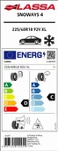 225/40R18 92V XL SNOWAYS4 LASSA thumbnail 4