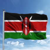 Kenya Bayrağı 100*150 - 1