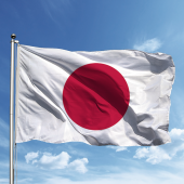 Japonya Bayrağı 150*225 - 1