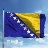 Bosna Hersek Bayrağı 50*75 - 1