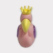 Kurmalı Işıklı Sevimli Flamingo - Pembe thumbnail 4