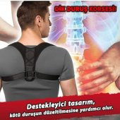 Yeni Model Dik Duruş Aparatı Kamburluk Önleyici Posturex Korse thumbnail 3