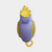 Kurmalı Işıklı Sevimli Flamingo - Mor - 4