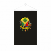 Dörtgen Tuğra Flama 25x35 cm - 1