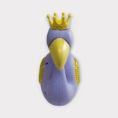 Kurmalı Işıklı Sevimli Flamingo - Mor - 5