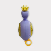 Kurmalı Işıklı Sevimli Flamingo - Mor - 3