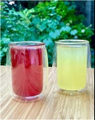 Arow Lüx Borosilikar 2 Li Çidarlı Cam Bardak 120 cc - 1