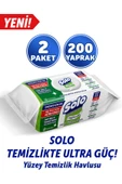 Solo Yüzey Temizleyici Havlu Sedir Ağacı Yasemin Esintisi 100'lü 2 Adet - 1