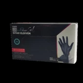 Floraplast L Boy Pudrasız Elastik 1 Koli 2000 Adet Siyah Eldiven - 4