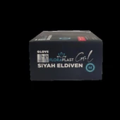 Floraplast L Boy Pudrasız Elastik 1 Koli 2000 Adet Siyah Eldiven - 6