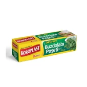 Koroplast Orta Boy Buzdolabı Poşeti 24x38 Cm 20 Li x 2 Paket - 2