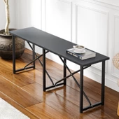 Eportatif Mutfak Bahçe Bank Sandalye Düz Bank Sandalye Bench Füme 1543 - 3