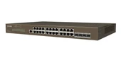 Tenda TEG5328F 24GE Port, 4xSFP L3 Yönetilebilir Switch - 1