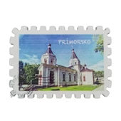 Bulgaristan Primorsko Temalı Pul Magnet - 1