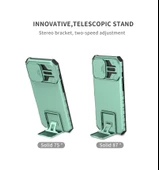 Cbtx iPhone 16 Pro Max Uyumlu Stereoskopik Tutucu Kayar Eksantrik Korumalı Telefon Kılıfı - 3